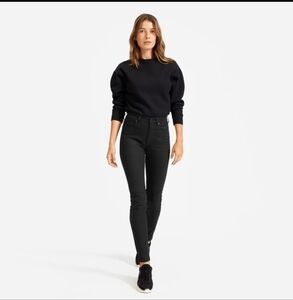 Everlane High Rise Skinny Ankle Jeans Size 25R Buttonfly